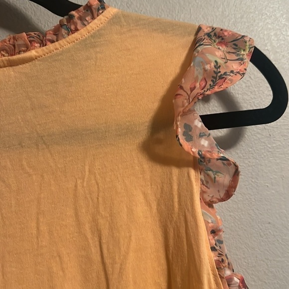 👚Lauren Conrad blouse size M boho Romantic Flowy Sheer - Picture 9 of 10